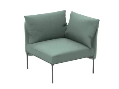 BLOOM 1203 - Corner fabric armchair _ Et al.